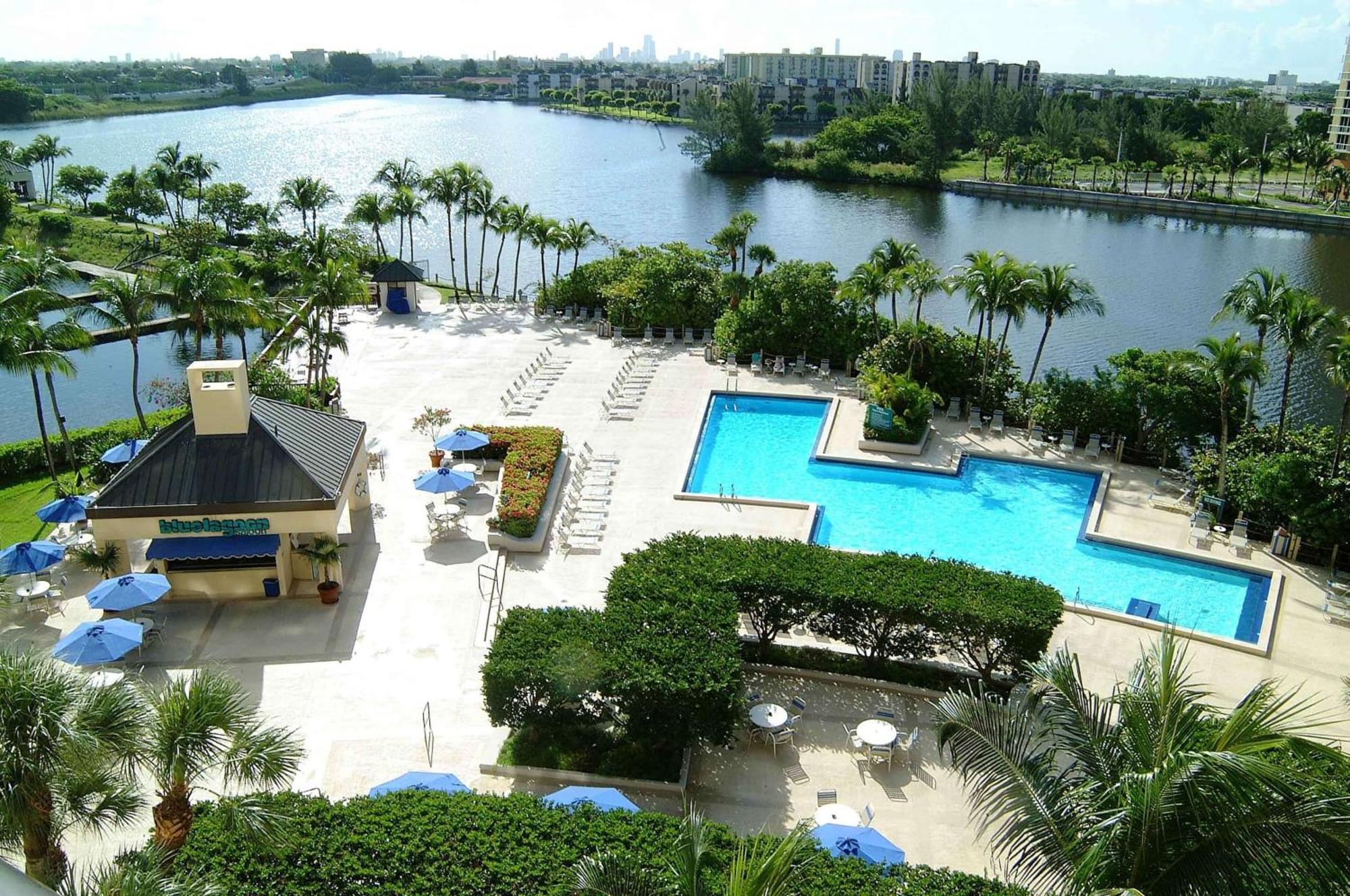 Hilton Miami Airport Blue Lagoon Exterior foto